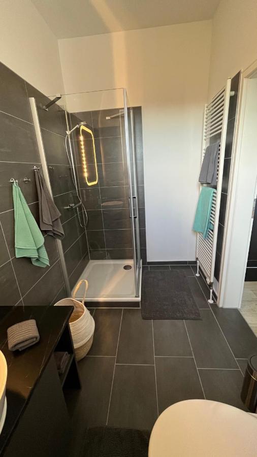 Ferienwohnung Mit Warnowblick Rostock Luaran gambar